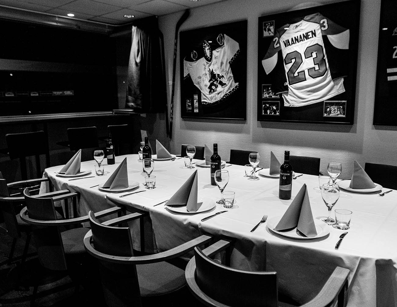 Tarjoilut VIP-aitiossa